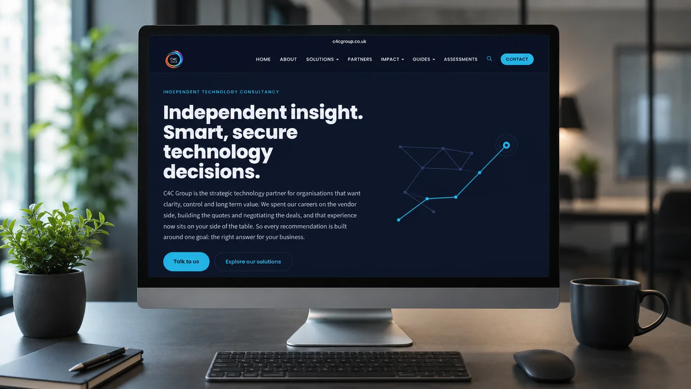 C4C Group website screenshot